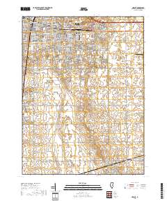 Urbana 2018 topographic map thumbnail