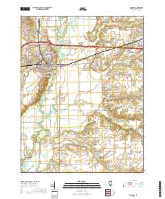 Vandalia 2018 topographic map thumbnail