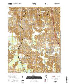 Vienna 2018 topographic map thumbnail