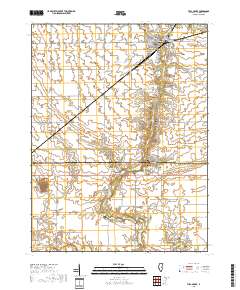 Villa Grove 2018 topographic map thumbnail