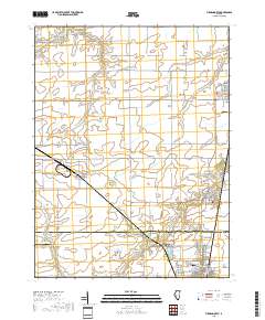 Virden North 2018 topographic map thumbnail