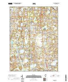 Wauconda 2018 topographic map thumbnail