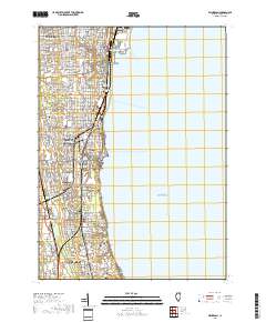 Waukegan 2018 topographic map thumbnail