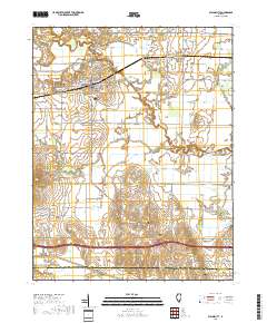 Wayne City 2018 topographic map thumbnail