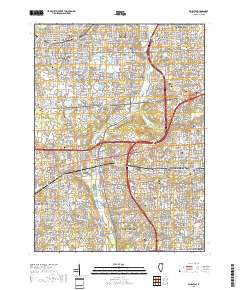 Wheaton 2018 topographic map thumbnail