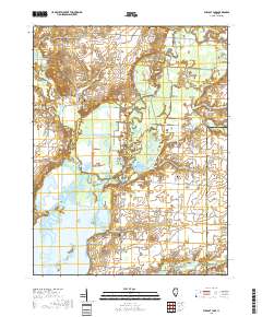 Wildcat Lake 2018 topographic map thumbnail