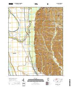 Wolf Lake 2018 topographic map thumbnail