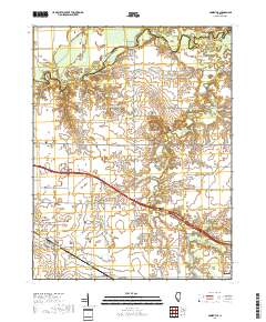 Addieville 2018 topographic map thumbnail