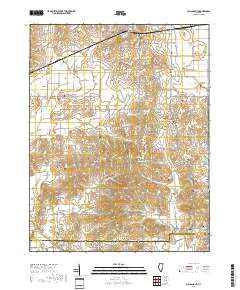 Albion South 2018 topographic map thumbnail