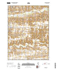 Aledo East 2018 topographic map thumbnail