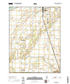 Arenzville West 2018 topographic map thumbnail