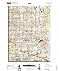 Arlington Heights 2018 topographic map thumbnail