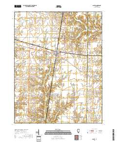 Ashley 2018 topographic map thumbnail