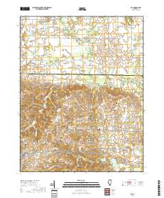 Ava 2018 topographic map thumbnail