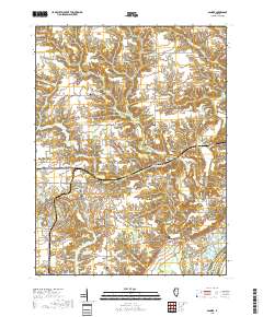 Banner 2018 topographic map thumbnail