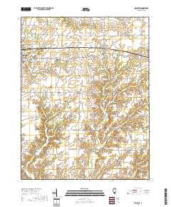 Beaucoup 2018 topographic map thumbnail
