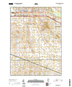 Belvidere South 2018 topographic map thumbnail