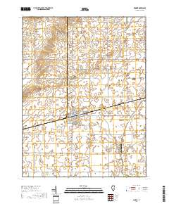 Bement 2018 topographic map thumbnail
