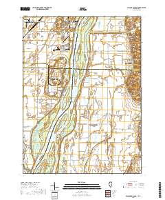 Blanchard Island 2018 topographic map thumbnail