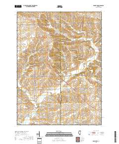 Brookville 2018 topographic map thumbnail