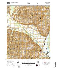 Brownfield 2018 topographic map thumbnail