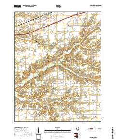 Brownstown 2018 topographic map thumbnail