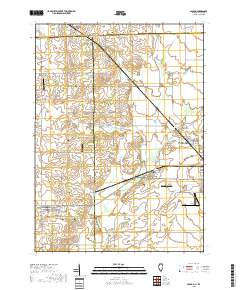 Capron 2018 topographic map thumbnail