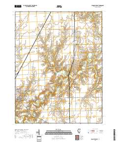 Carlinville East 2018 topographic map thumbnail