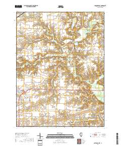 Carthage East 2018 topographic map thumbnail