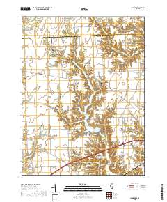 Clarksville 2018 topographic map thumbnail