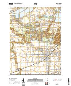 Coal City 2018 topographic map thumbnail