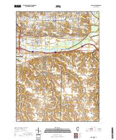 Coal Valley 2018 topographic map thumbnail