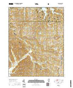 Cobden 2018 topographic map thumbnail