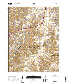 Collinsville 2018 topographic map thumbnail