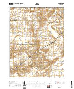 Cornland 2018 topographic map thumbnail