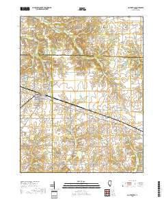 Coulterville 2018 topographic map thumbnail