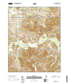 Crab Orchard 2018 topographic map thumbnail