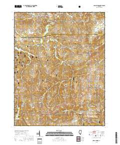 Creal Springs 2018 topographic map thumbnail