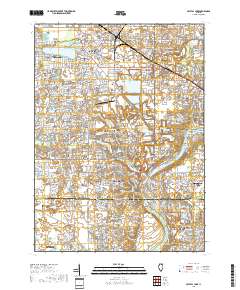 Crystal Lake 2018 topographic map thumbnail