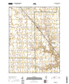 Dalton City 2018 topographic map thumbnail