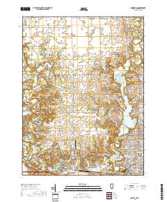 Danville NW 2018 topographic map thumbnail