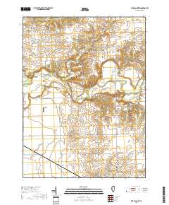 Delavan North 2018 topographic map thumbnail