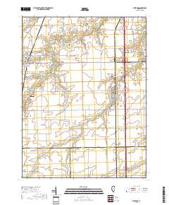 Divernon 2018 topographic map thumbnail
