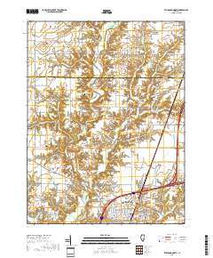 Effingham North 2018 topographic map thumbnail