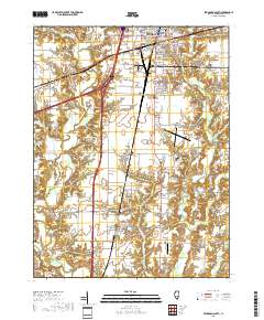 Effingham South 2018 topographic map thumbnail