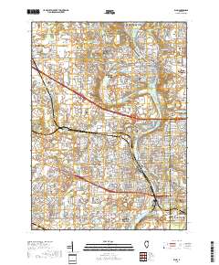 Elgin 2018 topographic map thumbnail