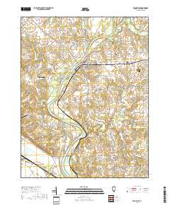 Evansville 2018 topographic map thumbnail