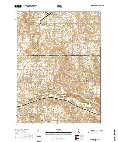 Forreston North 2018 topographic map thumbnail