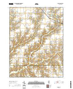 Franklin 2018 topographic map thumbnail