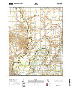 Grayville 2018 topographic map thumbnail